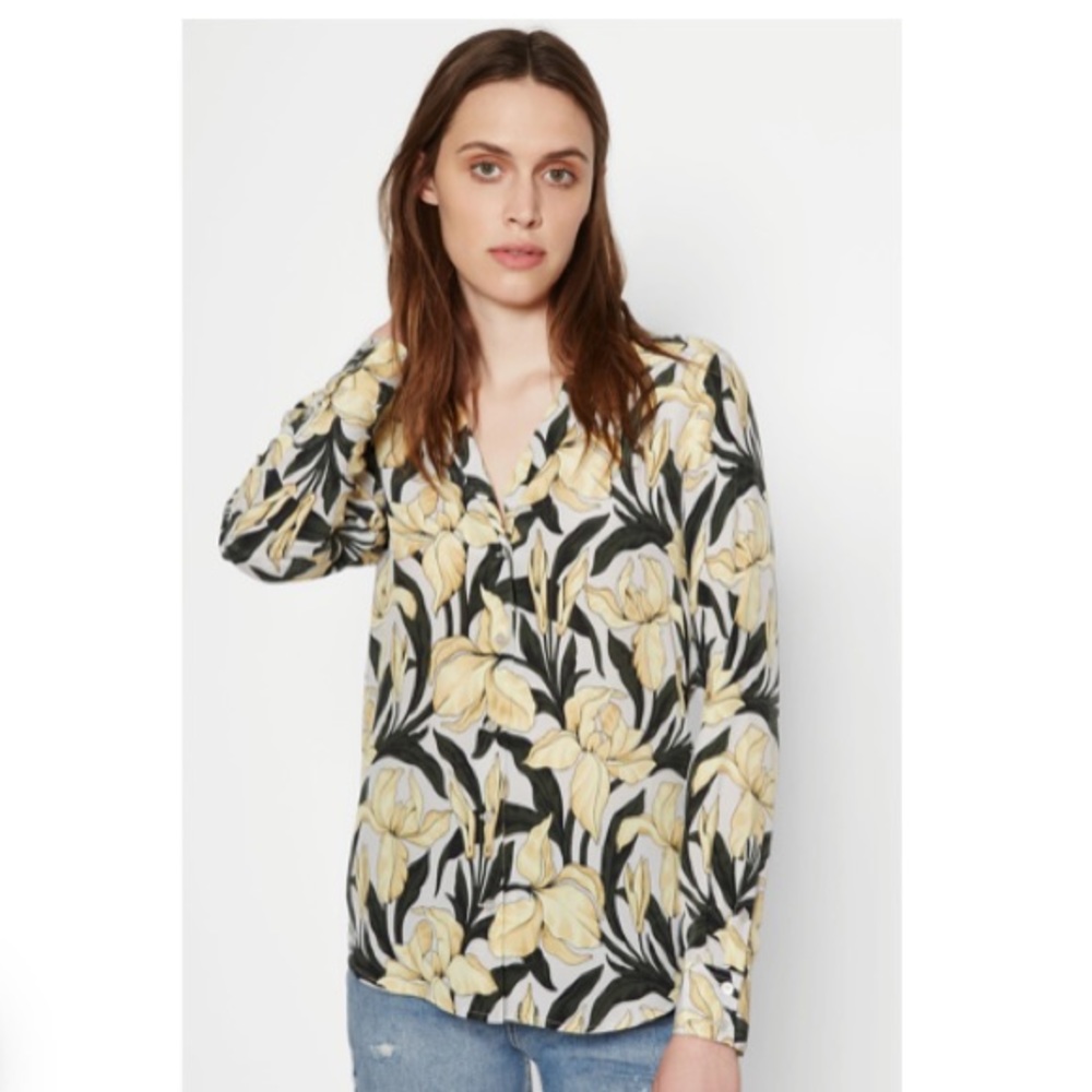 EQUIPMENT Silk Button-Down - Adalyn in Buttermilk